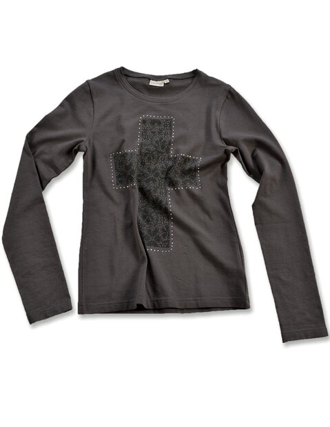 BLUE SEVEN Shirt Antraciet