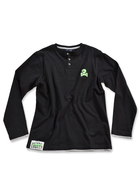 Shirt Blue Seven Jongens Zwart, maat 152