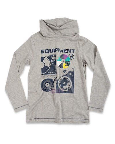 BLUE SEVEN Shirt Grijs, maat 140