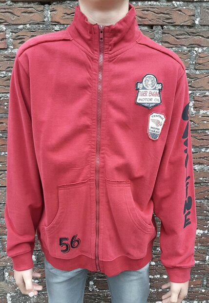 BLUE SEVEN Vest Rood, maat 164