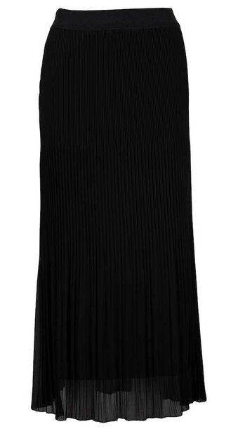 IZ NAIZ Lange Rok Zwart