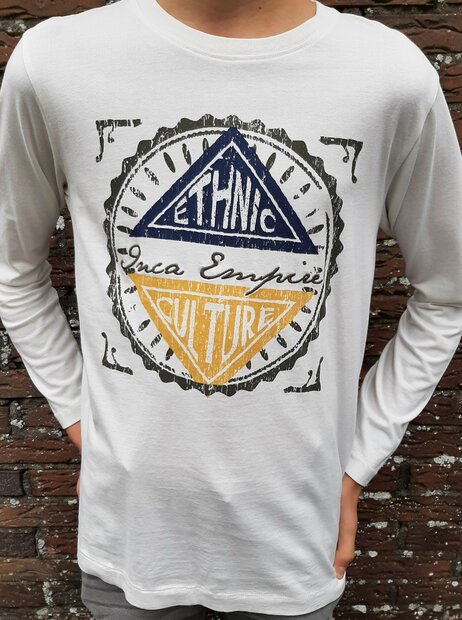 BLUE SEVEN Shirt Jongens Wit, maat 152