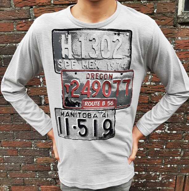 BLUE SEVEN Shirt jongens Grijs