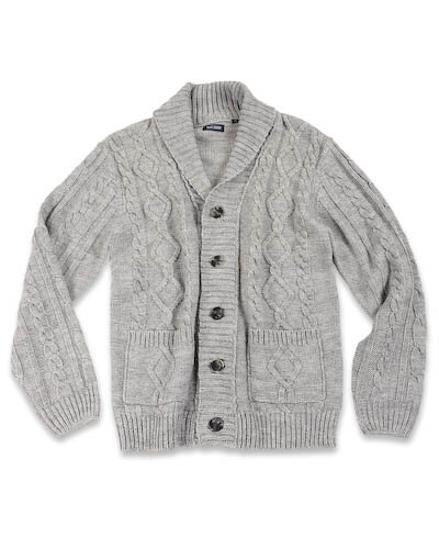 BLUE SEVEN Vest Heren Grijs