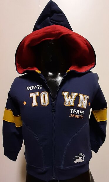 BLUE SEVEN vest donkerblauw, maat 98