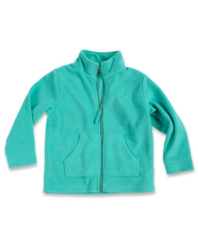 FLEECE VEST Groen, maat 98