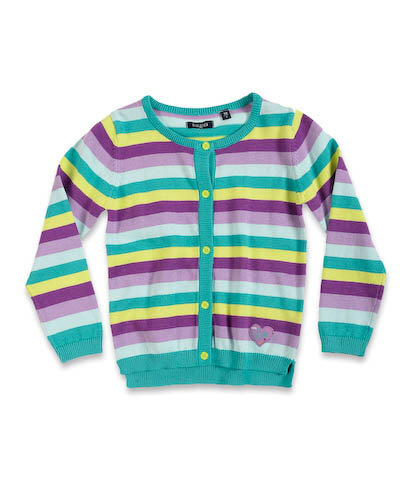 BLUE SEVEN vest groen, maat 98