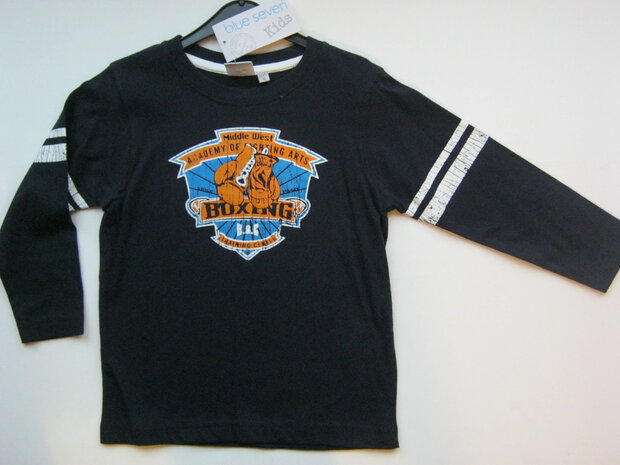 BLUE SEVEN shirt donkerblauw, 104