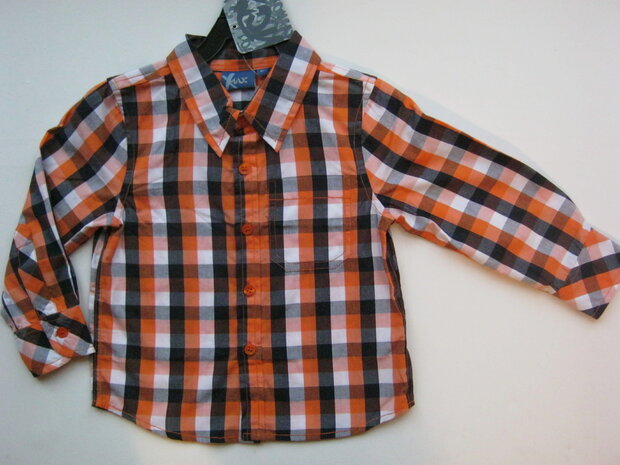 blouse jongens oranje