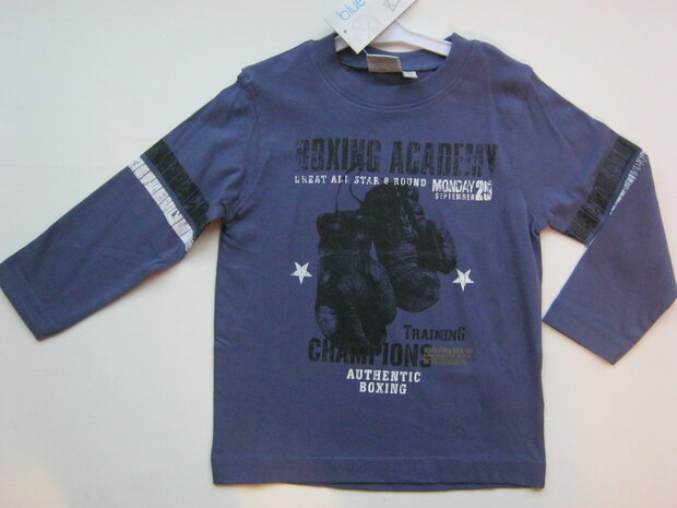 shirt jongens jeansblauw