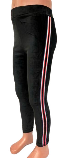 Broek zwart, maat 116