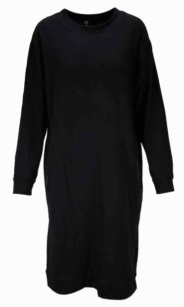 IZ NAIZ Jogg Jeans Jurk Zwart