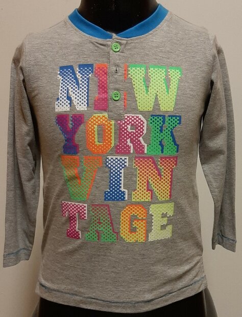 BLUE SEVEN Shirt Grijs, maat 98