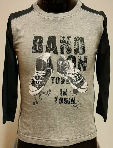 BLUE SEVEN Shirt Grijs, maat 98