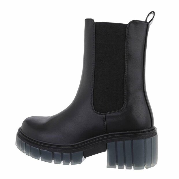 Chelsey Boots Dames Zwart