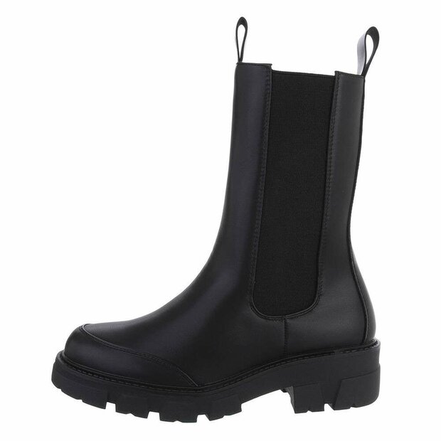 Chelsey Boots Dames Zwart, maat 39