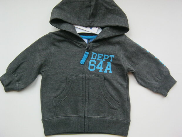 Vest Jongens Antraciet