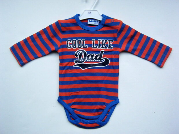 Babyromper Blauw / Oranje