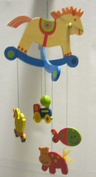 Houten Mobiel Paard