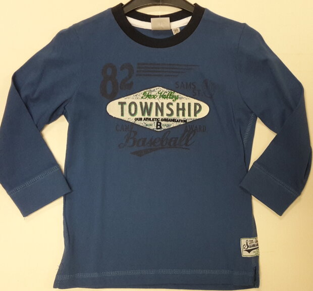 Blue Seven Shirt Jongens Jeansblauw