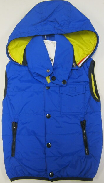  Bodywarmer Blauw / Geel