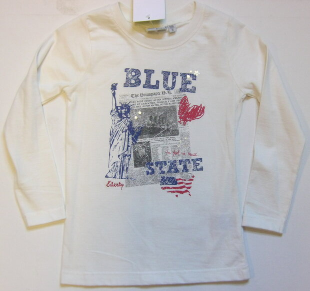 Shirt Meisjes offwhite, 98