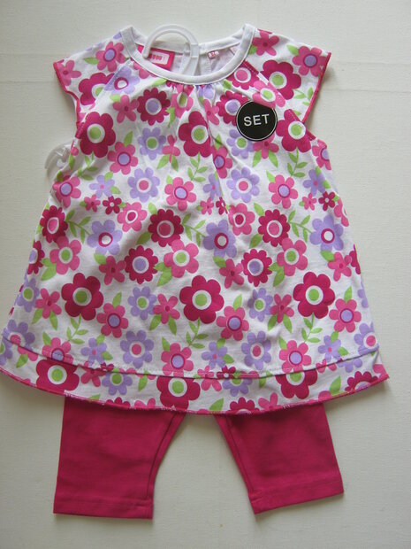 2 delig setje meisjes Pink