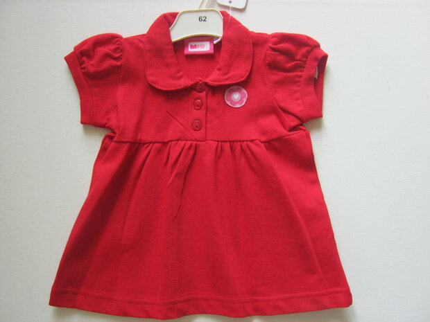 Jurkje Meisjes Rood, maat 62