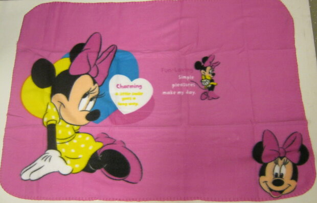 Fleece Dekentje Pink