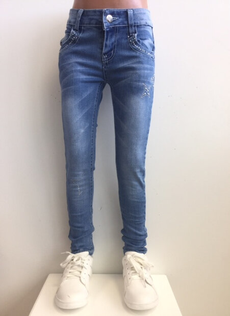 Jeans Meisjes Blauw