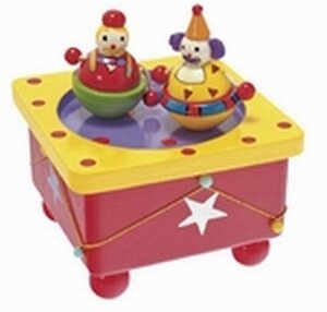 Muziekdoos Clowntjes