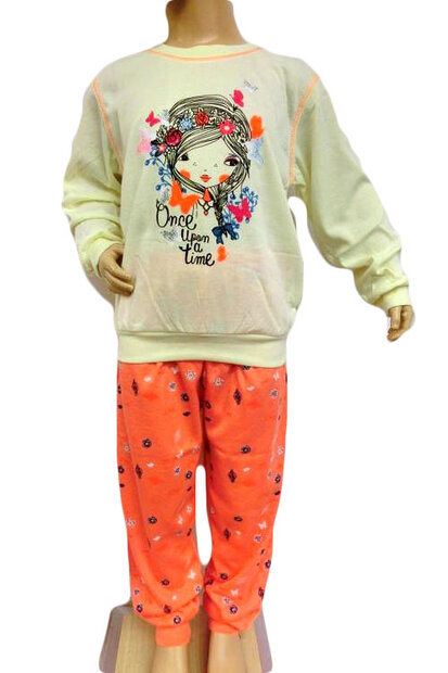 Pyjama Meisjes Roze / Oranje