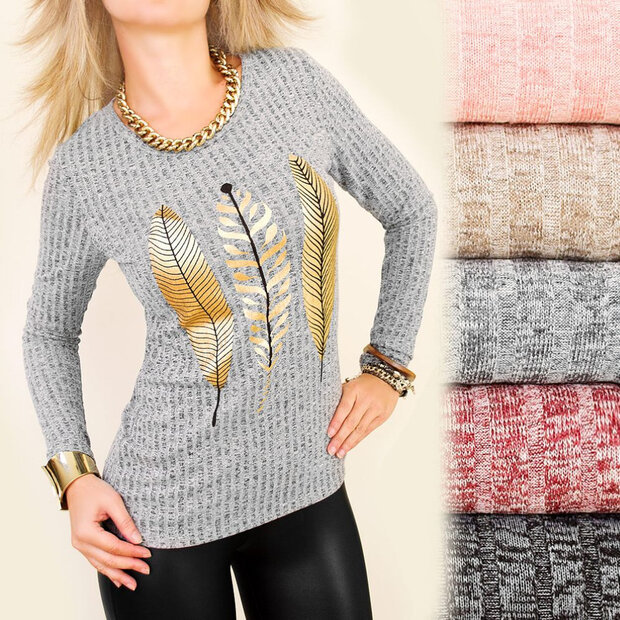 Shirt Dames Grijs, maat M/L