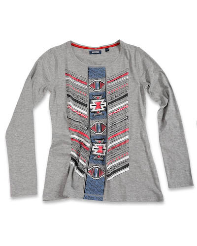 Blue Seven Shirt Dames Grijs