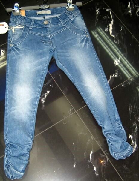 Jeans Meisjes, maat 98/104 of 110/116