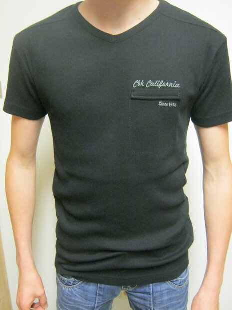 Tshirt Heren Zwart, Maat M