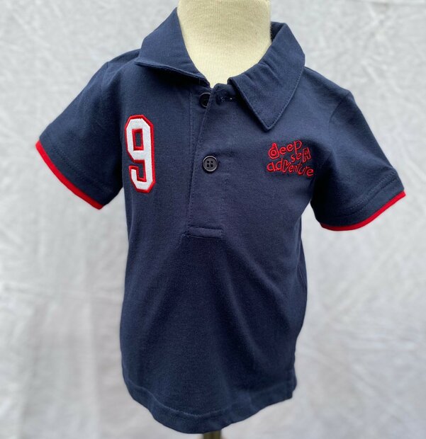 Polo Tshirt Donkerblauw