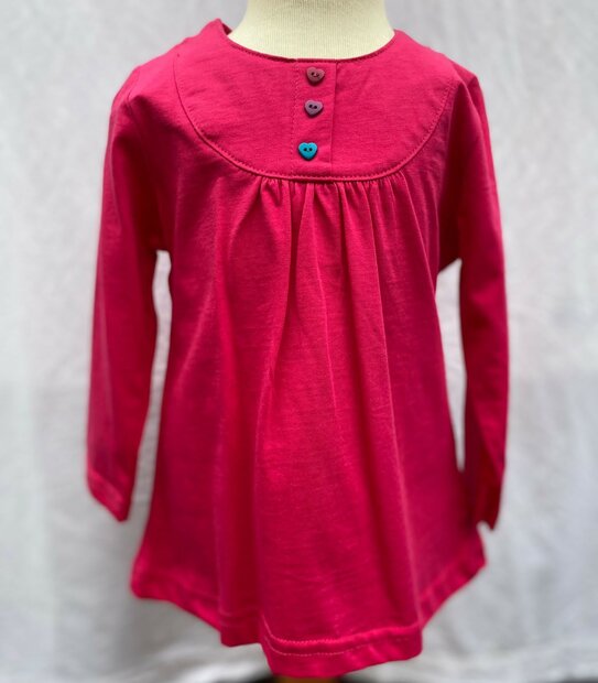 Jurkje Pink, maat 74