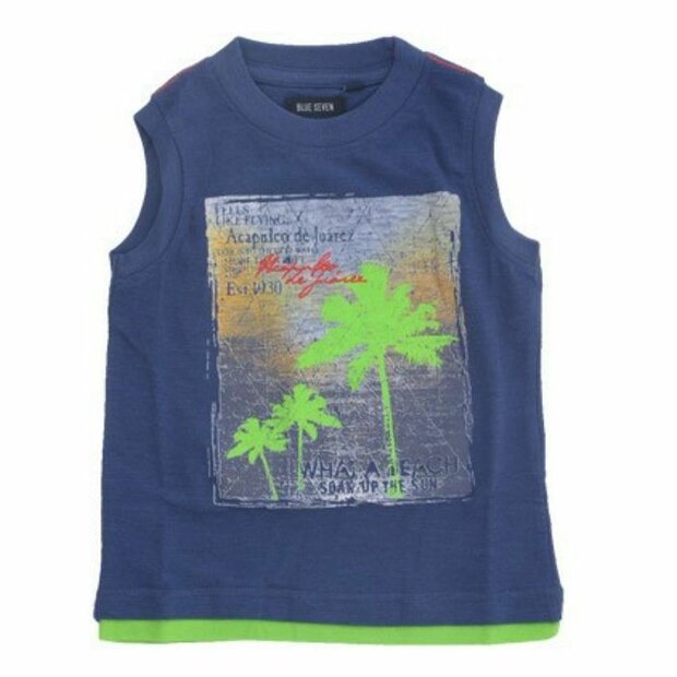 Blue Seven Hemd Jongens Blauw