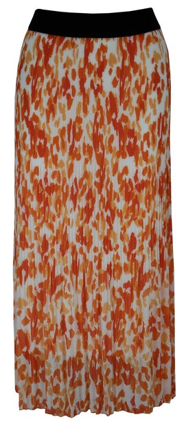 Lange IZ NAIZ Rok Panter Oranje, ONE SIZE
