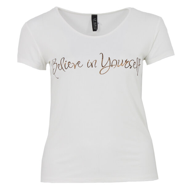 IZ NAIZ Tshirt Wit