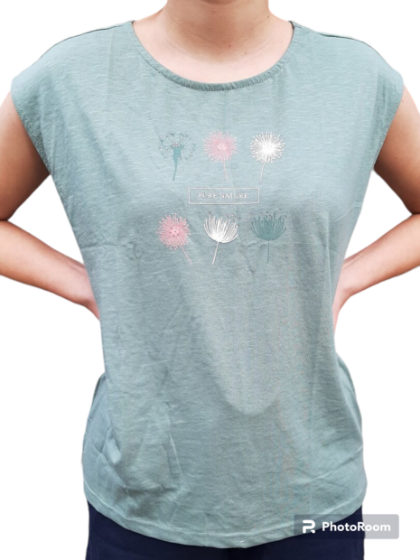 Blue Seven Top Dames Groen