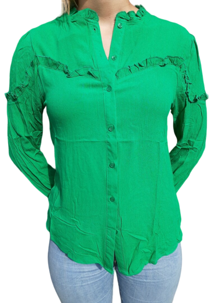 Blouse Dames Groen