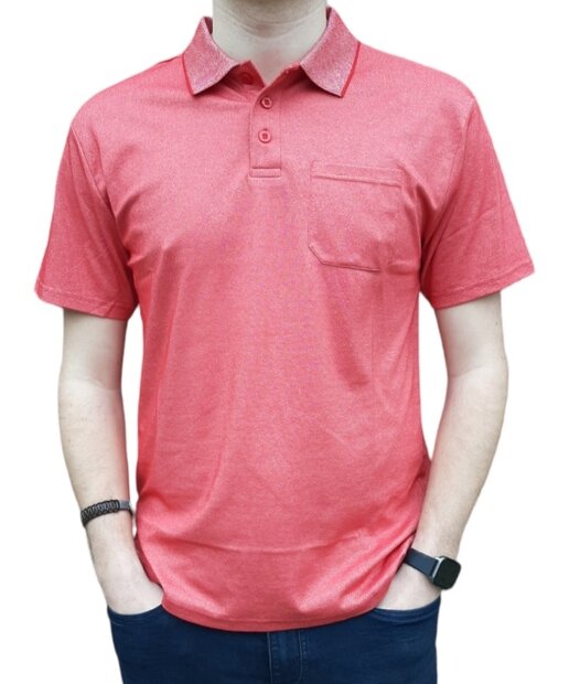 BLUE SEVEN Polo Tshirt Heren Rood