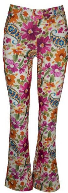 IZ NAIZ Flair Pants Dames Bloem