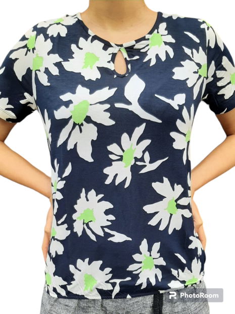 Blue Seven TShirt Dames Donkerblauw