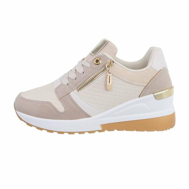 Sneakers Dames Beige / Taupe