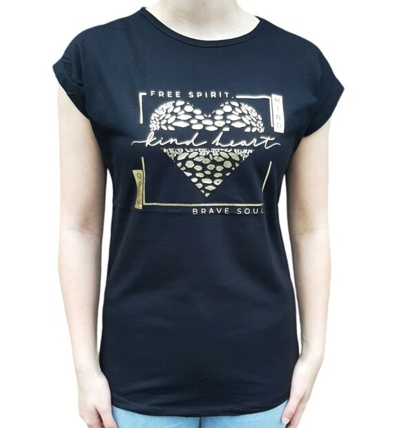 Tshirt Dames Zwart