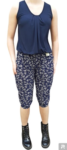 Kniebroek  / capri Blauw, ONE SIZE