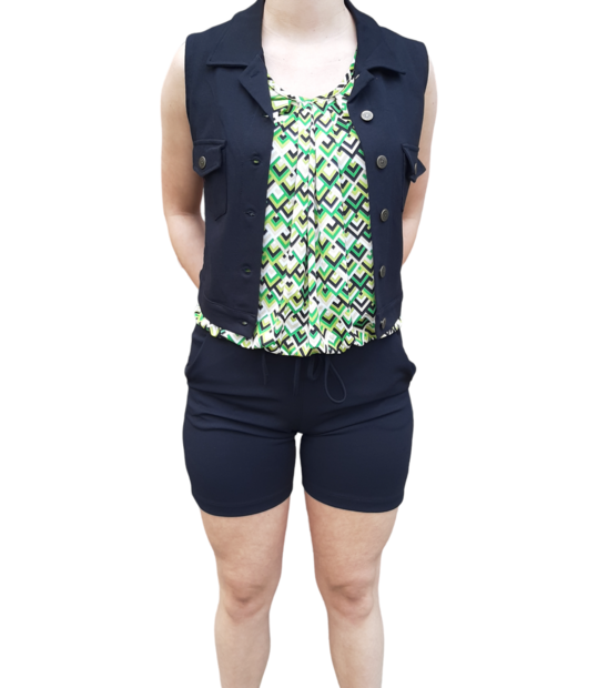 IZ NAIZ Short Dames Zwart